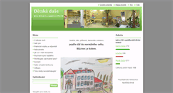 Desktop Screenshot of detskaduse.cz