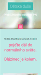Mobile Screenshot of detskaduse.cz